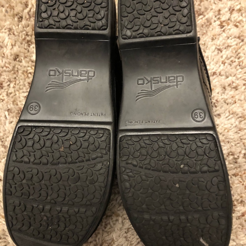 Dansko XP Patten Black Clogs